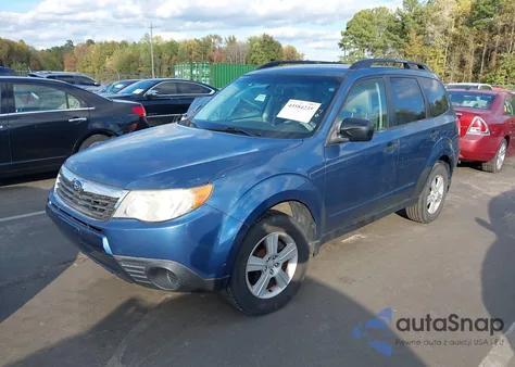 2010 Subaru Forester 2.5X из США, поврежденный, VIN JF2SH6BCXAH901036